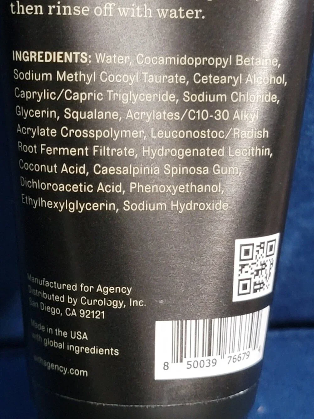 The Ordinary Cloud Care Agency Weightless Cream Oil Cleanser